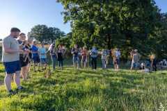 Freiluftblsen des Posaunenchores